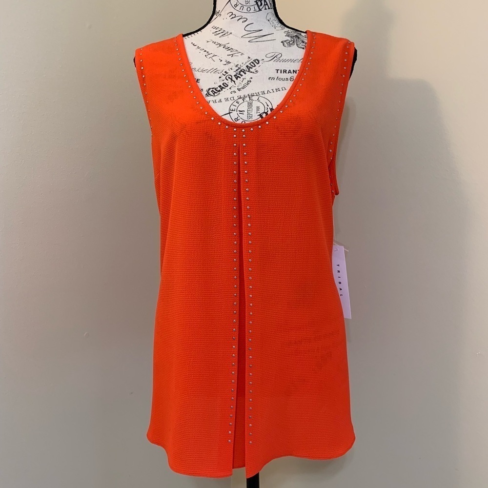 Fiesta Tank Studded Blouse